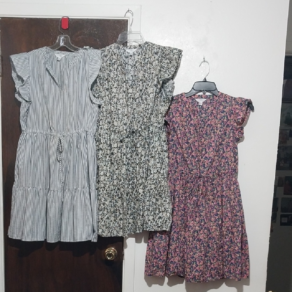 3 TIME & TRU women Dresses Size LARGE